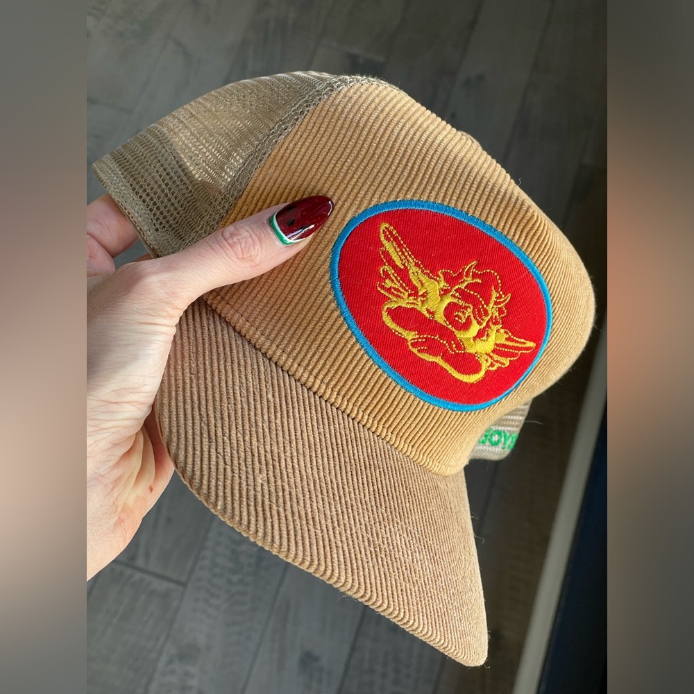 Boys Lie in this Cherub Trucker Hat 👼🏼
